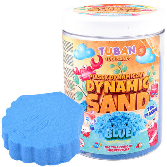 Tuban dynamic sand 1kg blue ZA4181