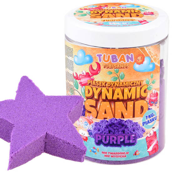 Tuban dynamic sand 1kg purple ZA4183