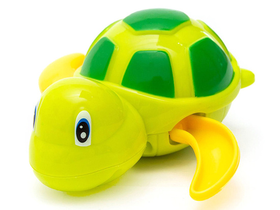 Turtle wound up bath toy water ZA1189