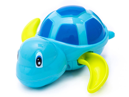 Turtle wound up bath toy water ZA1189