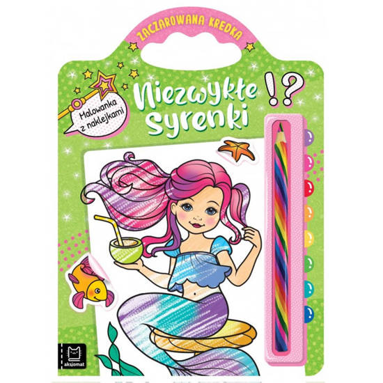 Unusual mermaids. Enchanted crayon KS0615