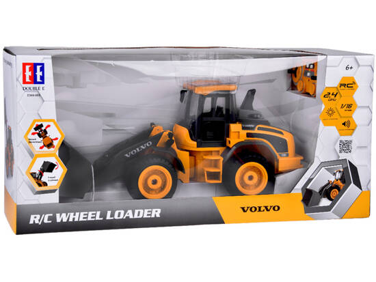 VOLVO Bulldozer 1:16 Remote Controlled Movable + Light + Sound RC0690