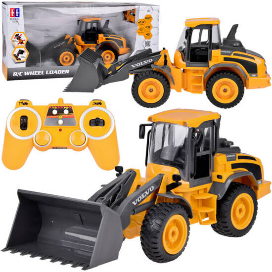 VOLVO Bulldozer 1:16 Remote Controlled Movable + Light + Sound RC0690