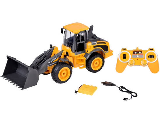 VOLVO Bulldozer 1:16 Remote Controlled Movable + Light + Sound RC0690