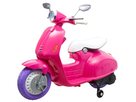 Vespa scooter for driving side wheels PA0139
