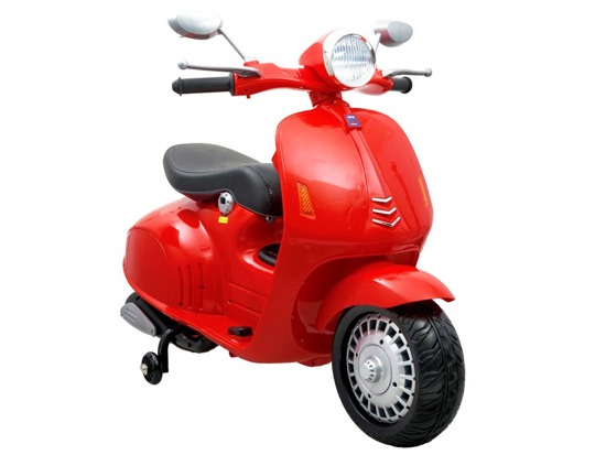 Vespa scooter for driving side wheels PA0139