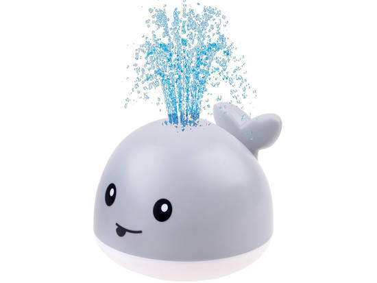 Whale toy The bath fountain lights ZA3880