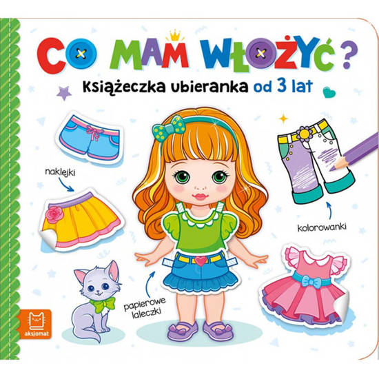 What should I put in? Dress up book for 3 years old KS0599