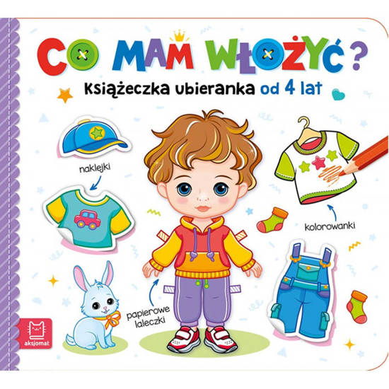 What should I put in? Dress up book for 4 years old KS0600