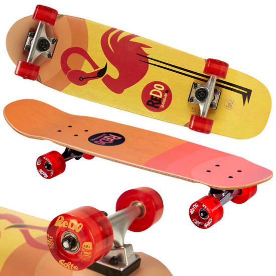 Wooden Skateboard ReDo Flaming 100kg SP0742