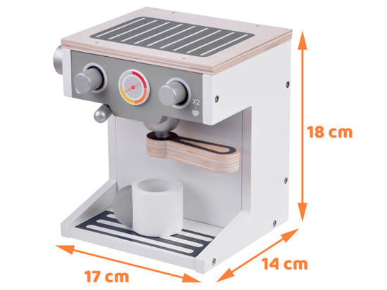 Wooden toy coffee machine, small household appliances ZA4123