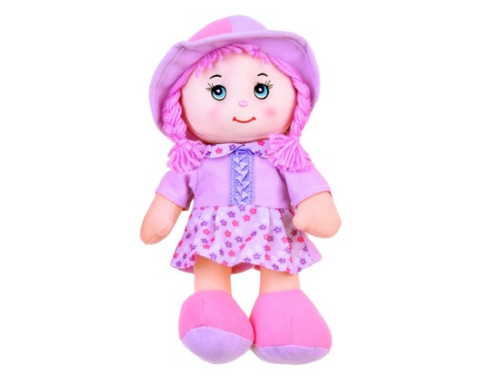 Zuzia doll in a rag doll hat 28cm ZA2654