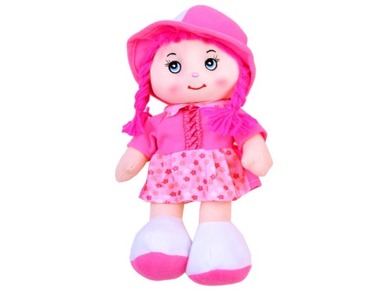 Zuzia doll in a rag doll hat 28cm ZA2654