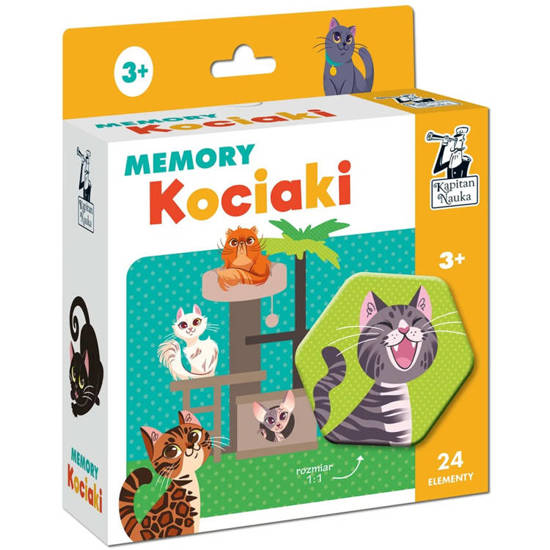 kapitan Nauka Memory Kittens memory 3+ GR0635