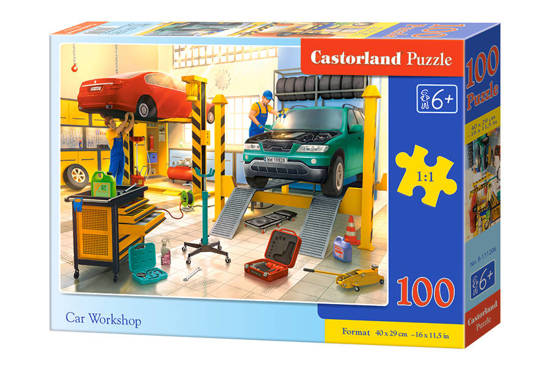 puzzle 100 pieces Auto Workshop