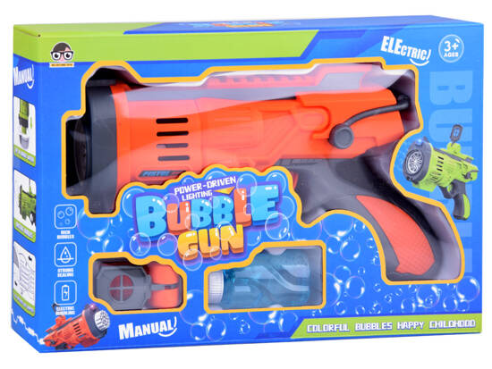 rainbow bubble gun ZA4962 