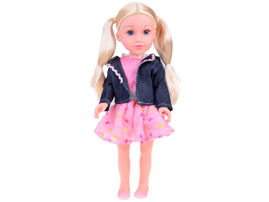 Elegant doll with blonde hair, 45 cm princess doll ZA5158