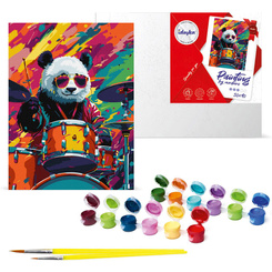 Paint by numbers kit Drummer KHO6632 30x40 AP0016