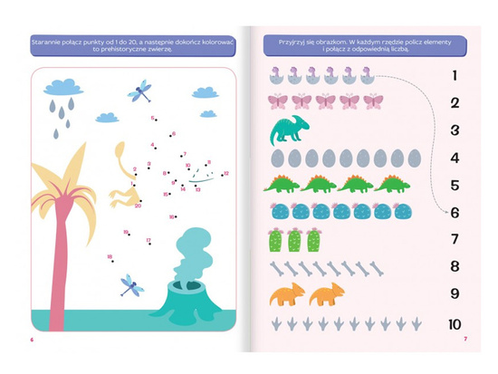 Dinosaur Puzzles Interesting tasks to solve for children 6+ KS0926