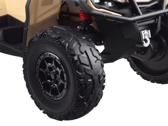 Battery-powered quad for children 2 people CAN-AM OUTLANDER 4x4 LED panel PA0326