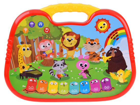 Educational interactive organ with animals, sounds, melodies ZA5955
