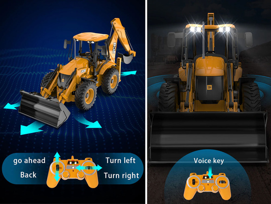 Tractor Bulldozer Remote-controlled excavator RC0578