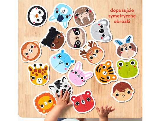 CzuCzu First Puzzle Faces ZA6099