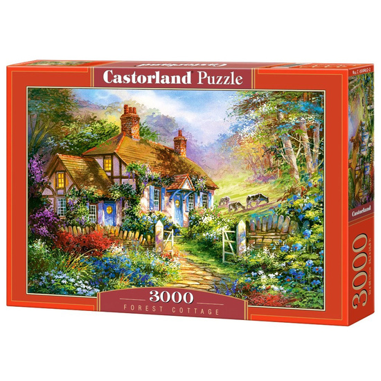 Puzzle 3000-elementów  Forest Cottage C-300402-2 