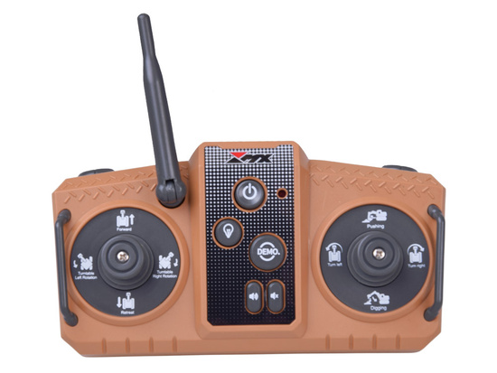 Koparka 3w1 zdalnie sterowana Pojazd budowlany Wymienne końcówki RC0752