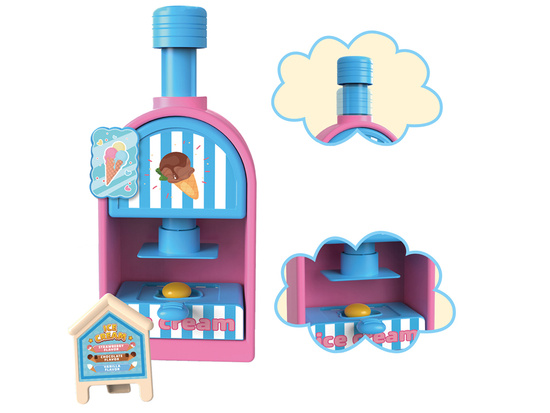 Sweet set of PLASTIC Ice Cream Parlor Confectionery - lots of accessories ZA5895
