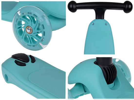 Tiny Bike 2in1 Ride-on Scooter 3-wheeled Balance Lighting Wheels SP0783