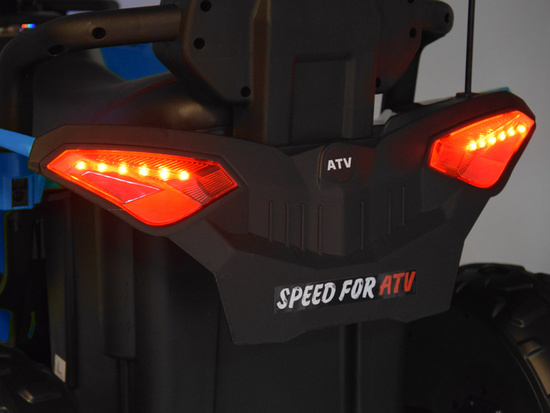 Duży quad na akumulator dla dziecka 4x4 PA0328 Niebieski  