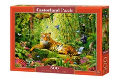 Puzzle 500-elementów His Majesty the Tiger