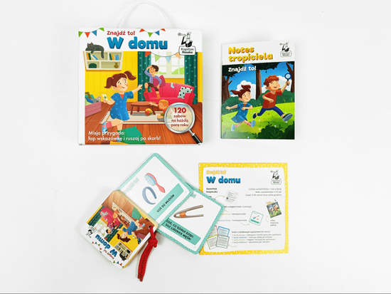 Kapitan Nauka Gra rodzinna Znajdź to! W domu 120 zabaw KS0887