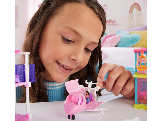 Mattel Mini Barbie Land Pilot Doll + Plane ZA6038 A