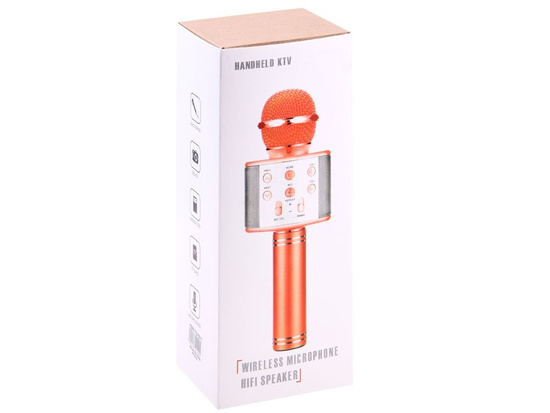 Wireless karaoke microphone speaker IN0136
