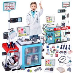 Small doctor large health center clinic pharmacy doctor hospital ZA6010