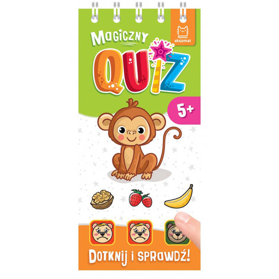 Aksjomat Magiczny quiz z małpką. 5+ KS0807