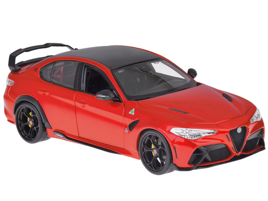 Alfa Romeo Giulia GTAm Quadrifoglio licensed red 1:18 ZA5991 model