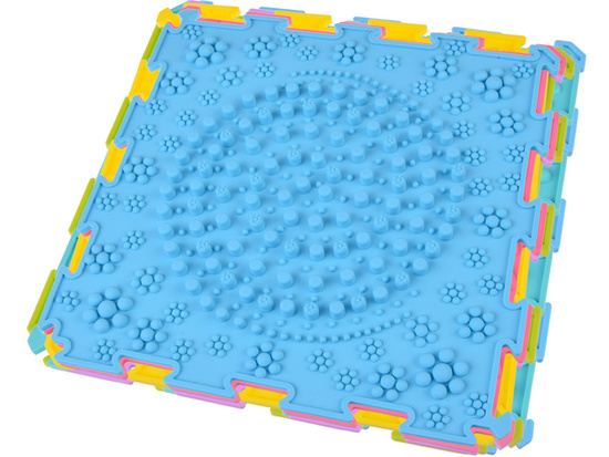 Rubber PUZZLE sensory mat, 8 pieces - development and fun ZA5862
