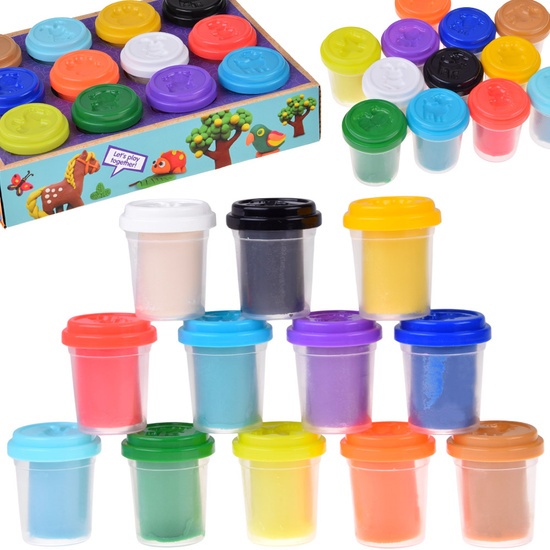 Plasticine Plasticine set of 12 pieces colored plasticine ZA5176