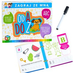 A to Z Educational Album for Learning to Write KS0011