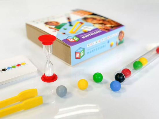 Multigame Montessori Educational Game Ball by Ball GR0786