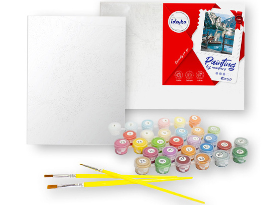 Malowanie po numerach 40x50 cm KHO2763 Górski spokój AP0074 