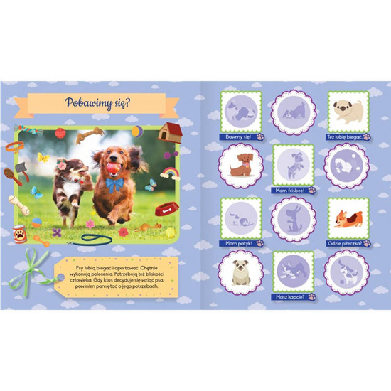 Axiom Happy dogs. Sticker album KS0639