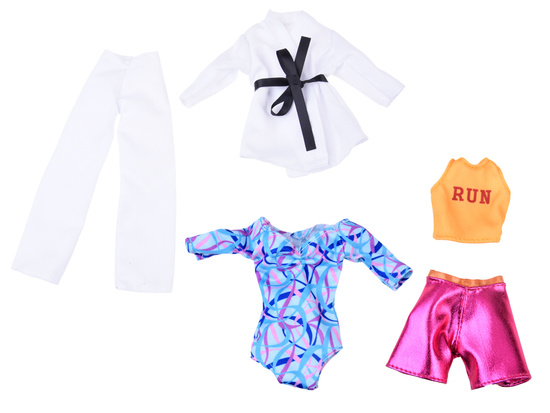 Anlily Lalka SPORTOWIEC Piłka nożna, gimnastyka, bieganie, takewondo ZA5696