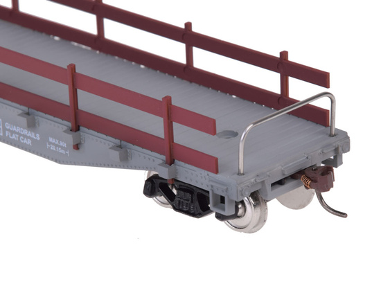 Open transport wagon for the railway model H0 1:87 RC0647