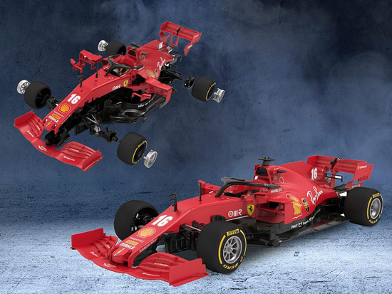 Rastar model do złożenia Ferrari SF1000 1:16 bolid na pilota RC0706