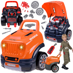Mechanic Set: Mobile CAR WORKSHOP + light and sound ZA5738