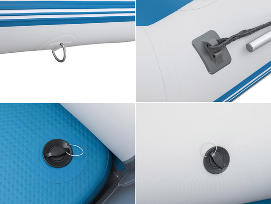 Bestway Inflatable boat CASPIAN 230x130x33cm - set of paddles + pump 65046